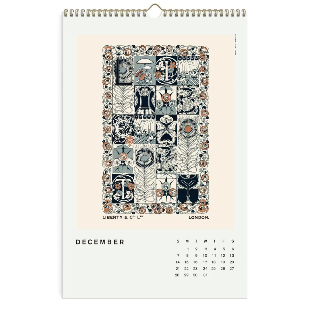 Galison Liberty 2025 Wall Calendar