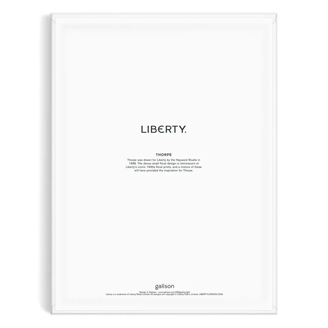 Galison Liberty 9 x 12 Paint by Number Kit Thorpe