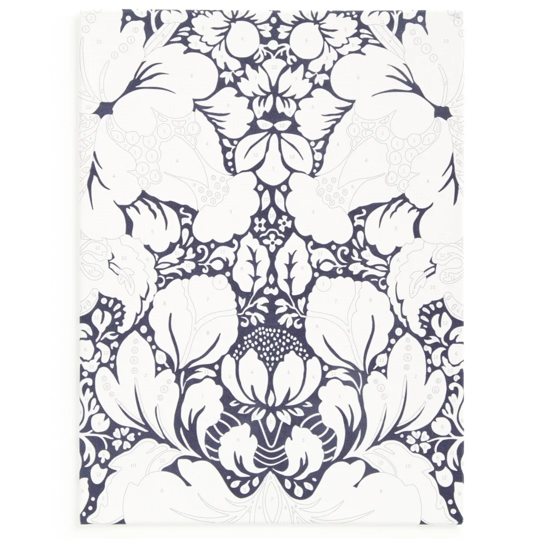Galison Liberty 9 x 12 Paint by Number Kit Glastonbury