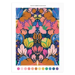 Galison Liberty 9 x 12 Paint by Number Kit Glastonbury