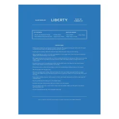 Galison Liberty 9 x 12 Paint by Number Kit Glastonbury