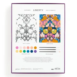 Galison Liberty 9 x 12 Paint by Number Kit Glastonbury