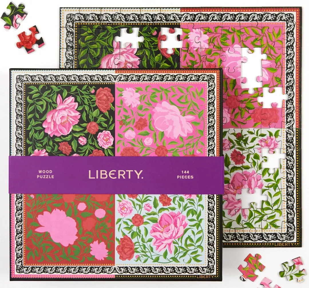 Galison Liberty Aurora 144 Piece Wood Jigsaw Puzzle