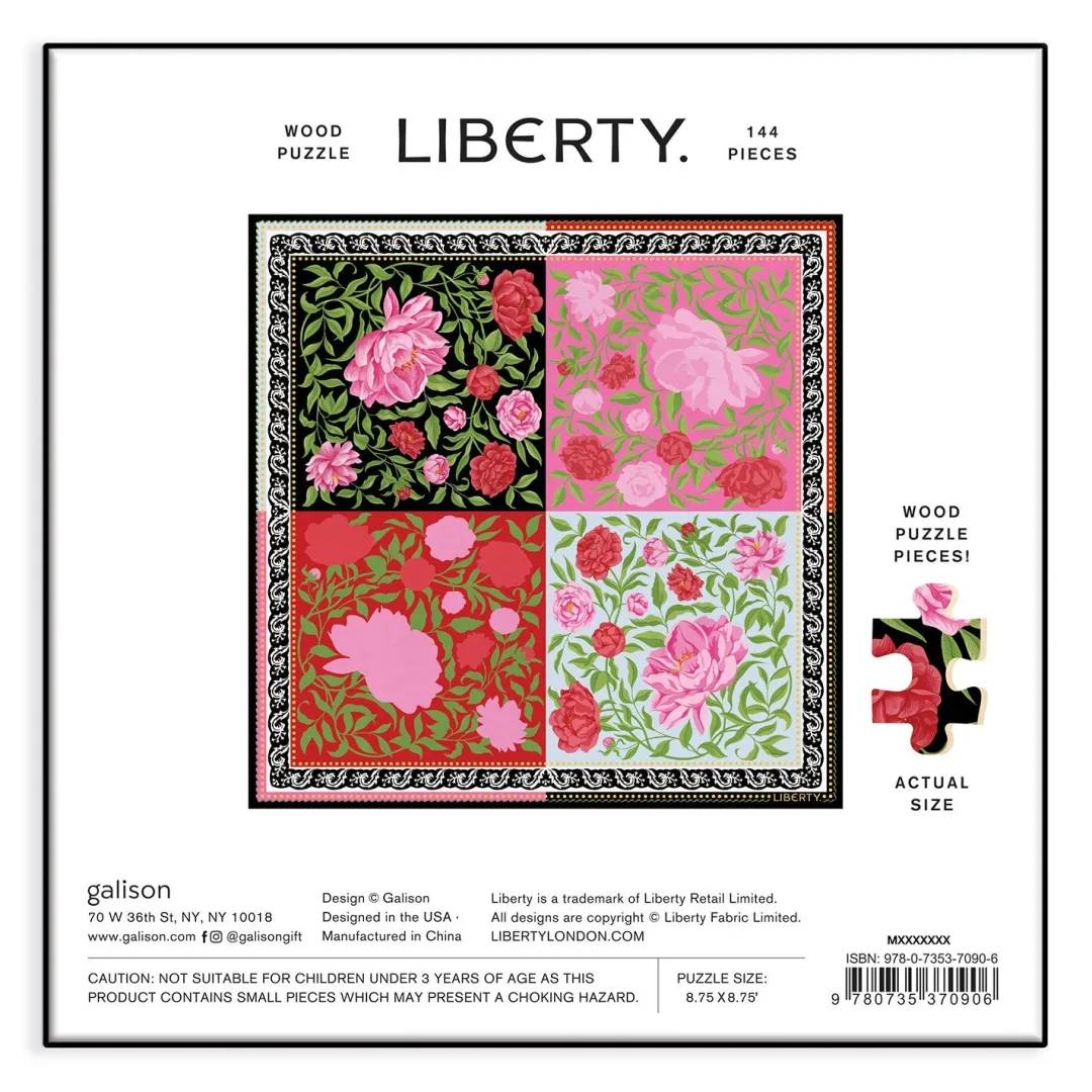 Galison Liberty Aurora 144 Piece Wood Jigsaw Puzzle