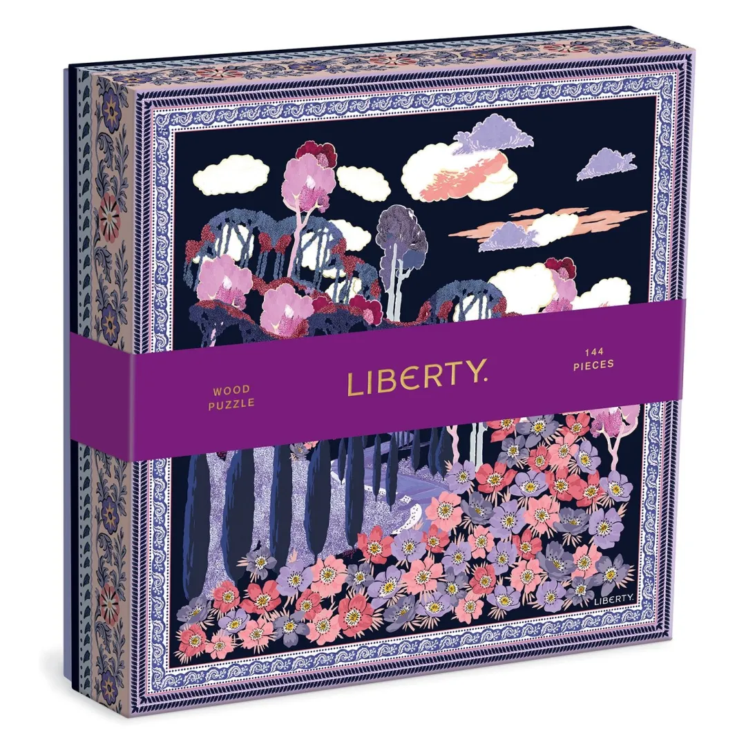 Galison Liberty Bianca 144 Piece Wood Jigsaw Puzzle