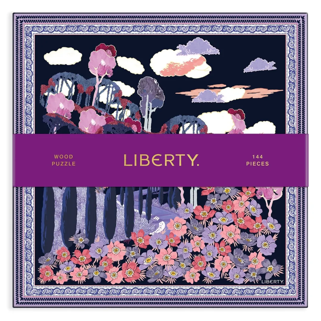 Galison Liberty Bianca 144 Piece Wood Jigsaw Puzzle