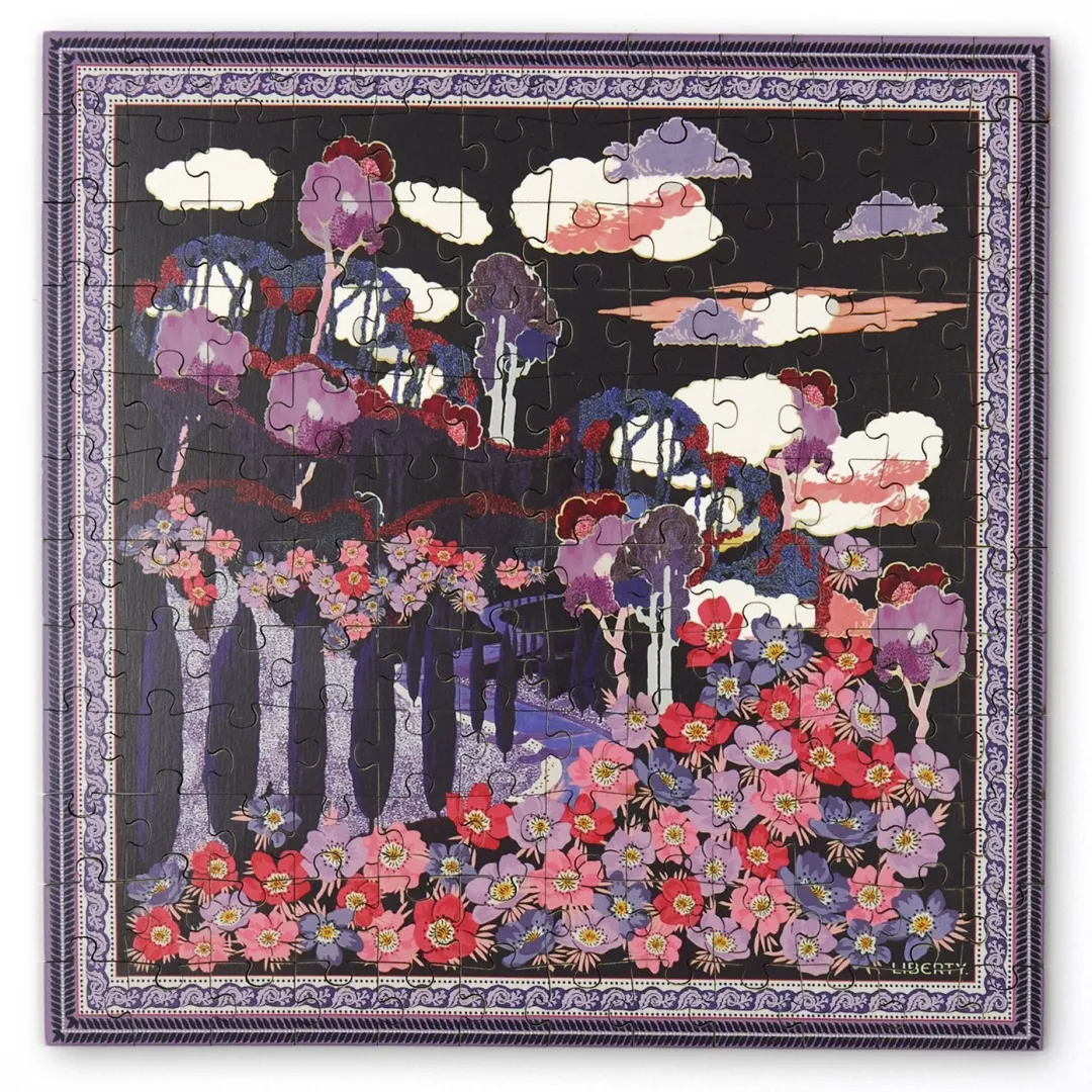 Galison Liberty Bianca 144 Piece Wood Jigsaw Puzzle