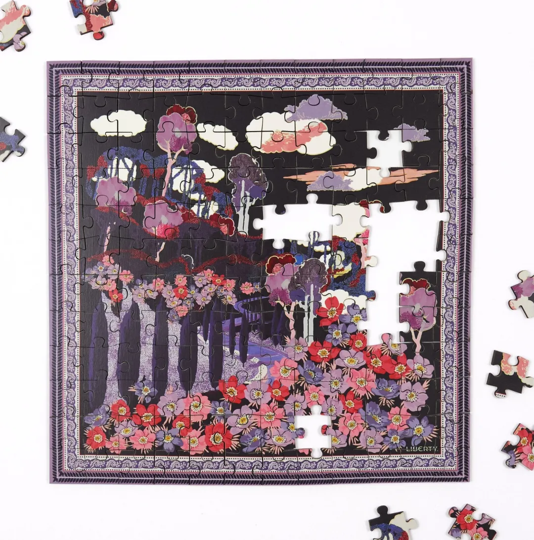 Galison Liberty Bianca 144 Piece Wood Jigsaw Puzzle