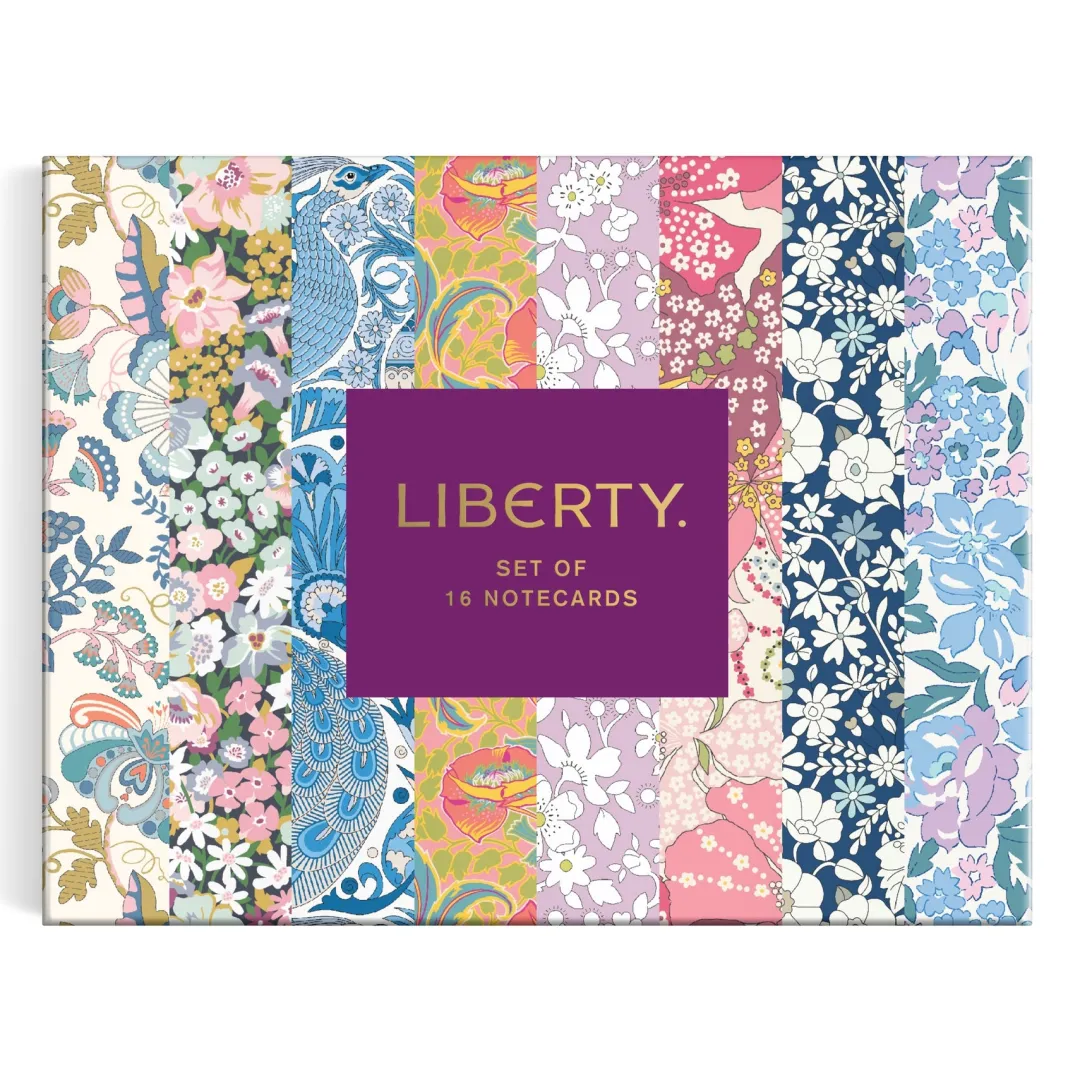 Galison Liberty Floral Greeting Assortment Notecard Set Volume 2