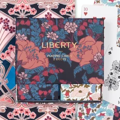 Galison Liberty Floral Playing Card Set