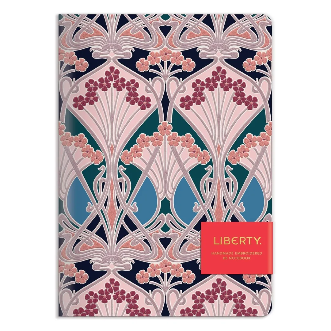 Galison Liberty Ianthe Handmade Embroidered Journal