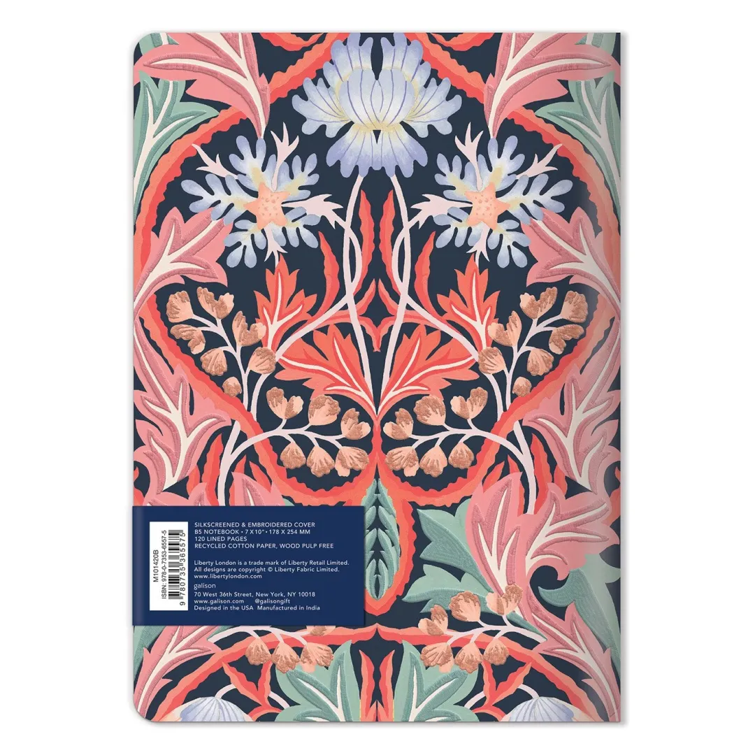 Galison Liberty London May Embroidered Handmade Journal
