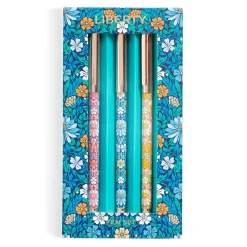 Galison Liberty Moon Flower Pen Set