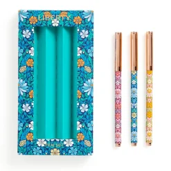 Galison Liberty Moon Flower Pen Set