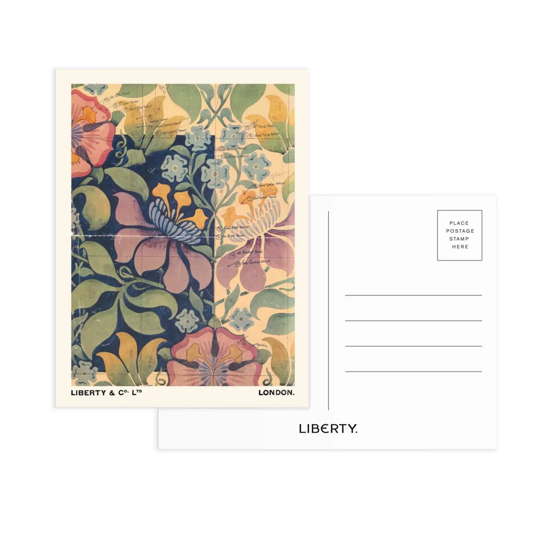 Galison Liberty Postcard Book