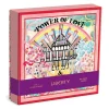 Galison Liberty Power of Love 500 Piece Double Sided Jigsaw Puzzle with Shaped Pieces