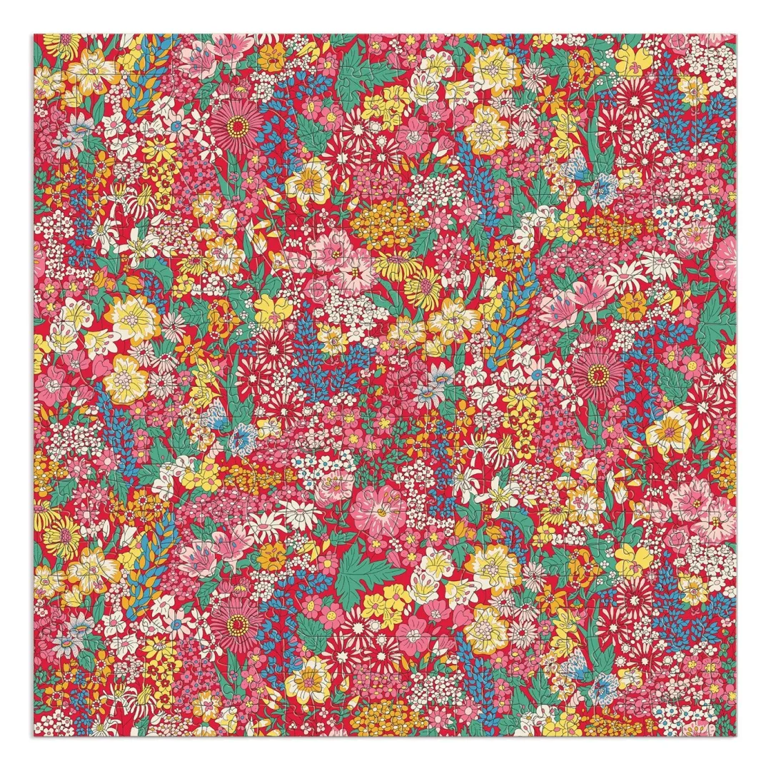 Galison Liberty Power of Love 500 Piece Double Sided Jigsaw Puzzle with Shaped Pieces