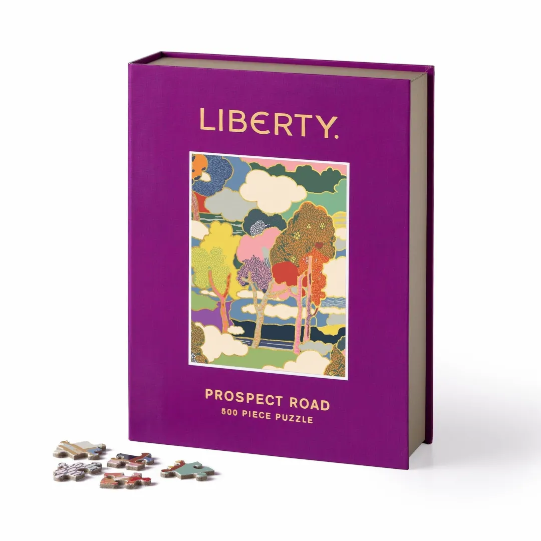 Galison Liberty Prospect Road 500 Piece Book Puzzle