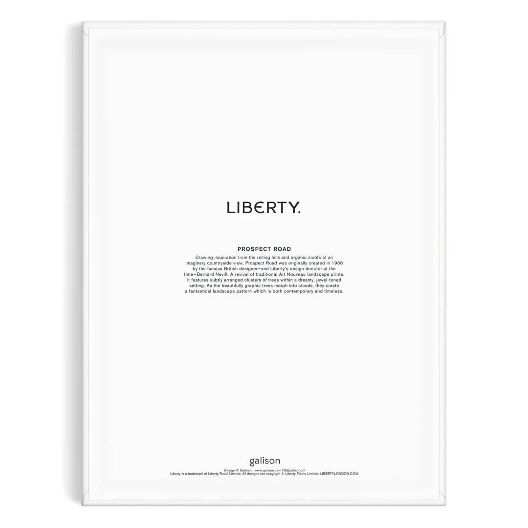 Galison Liberty Prospect Road 9 x 12 Paint by Number Kit