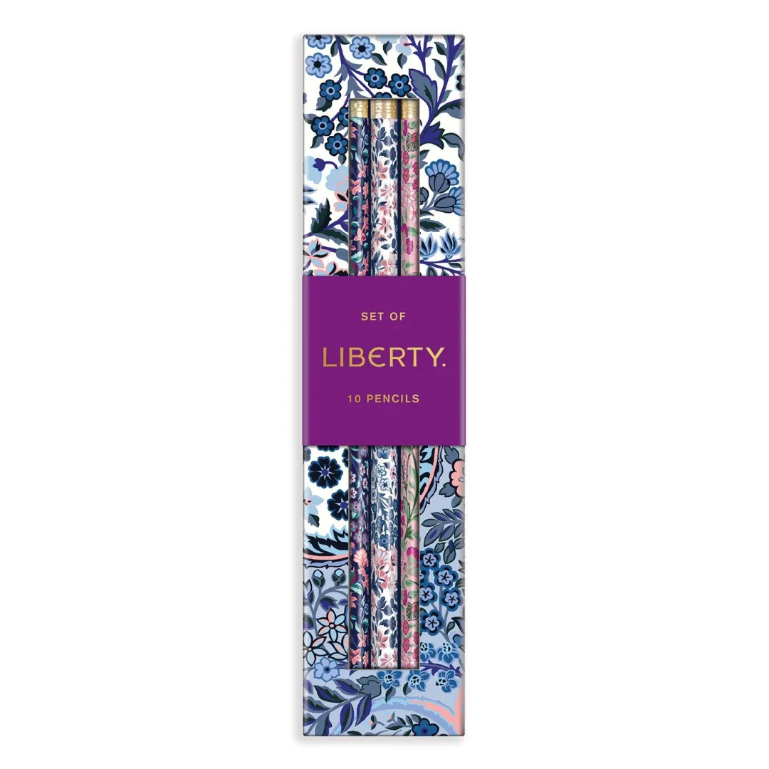 Galison Liberty Tanjore Gardens Pencil Set