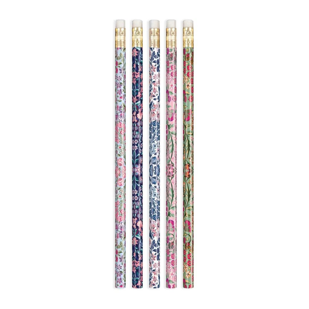 Galison Liberty Tanjore Gardens Pencil Set
