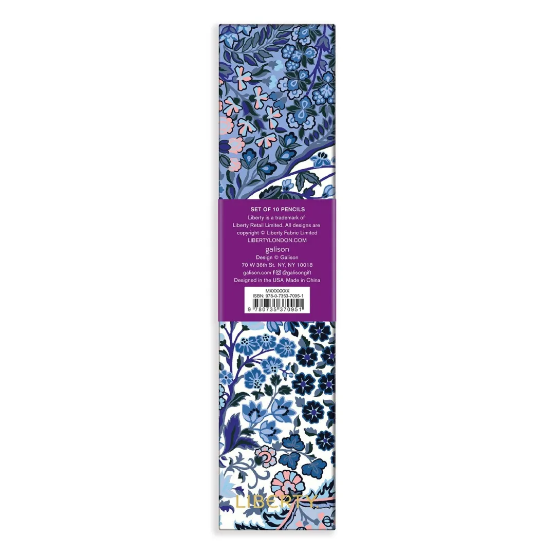 Galison Liberty Tanjore Gardens Pencil Set