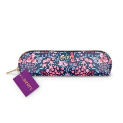 Galison Liberty Tanjore Gardens Tile Navy Pencil Case