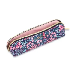 Galison Liberty Tanjore Gardens Tile Navy Pencil Case