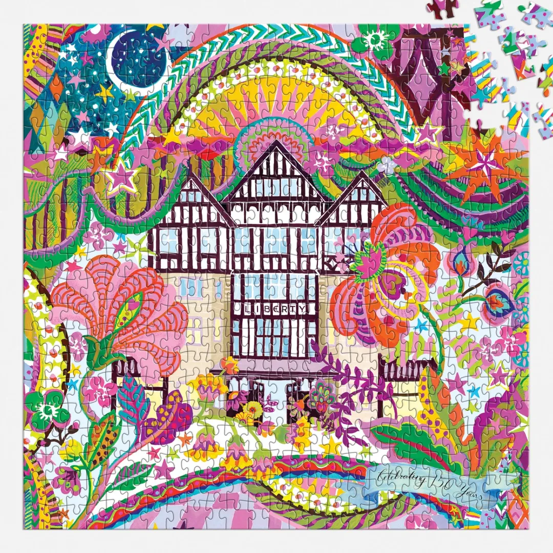 Galison Liberty 150th Commemorative 500 Piece Double Sided Puzzle