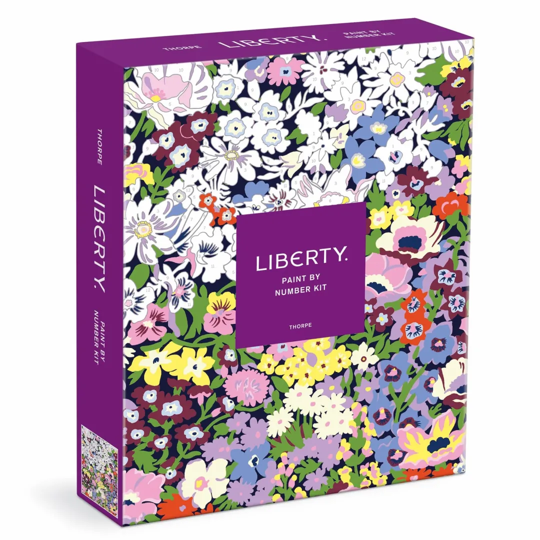 Galison Liberty Thorpe 11 x 14 Paint By Number Kit