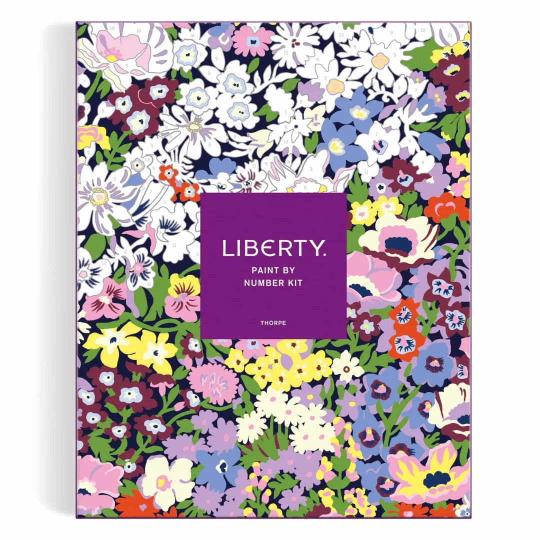 Galison Liberty Thorpe 11 x 14 Paint By Number Kit