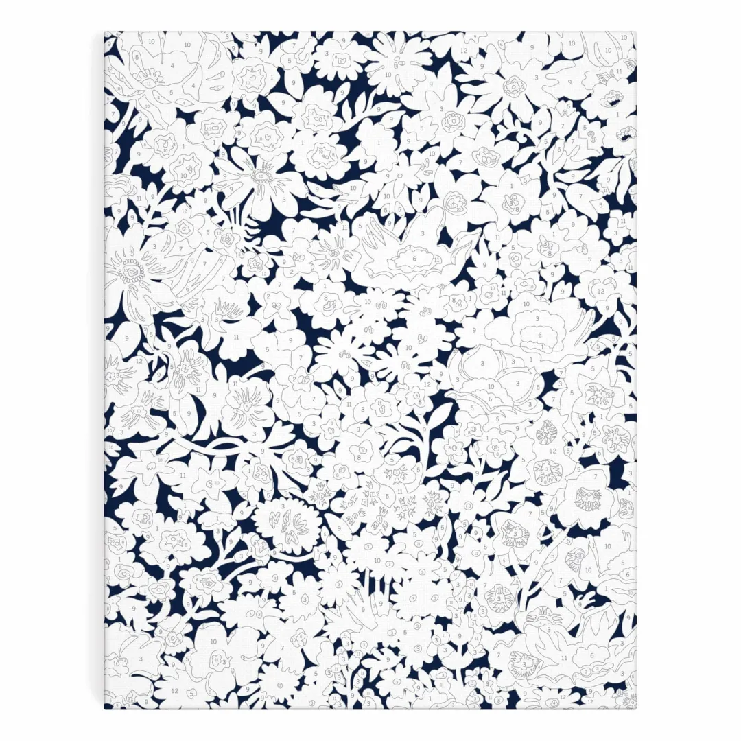 Galison Liberty Thorpe 11 x 14 Paint By Number Kit