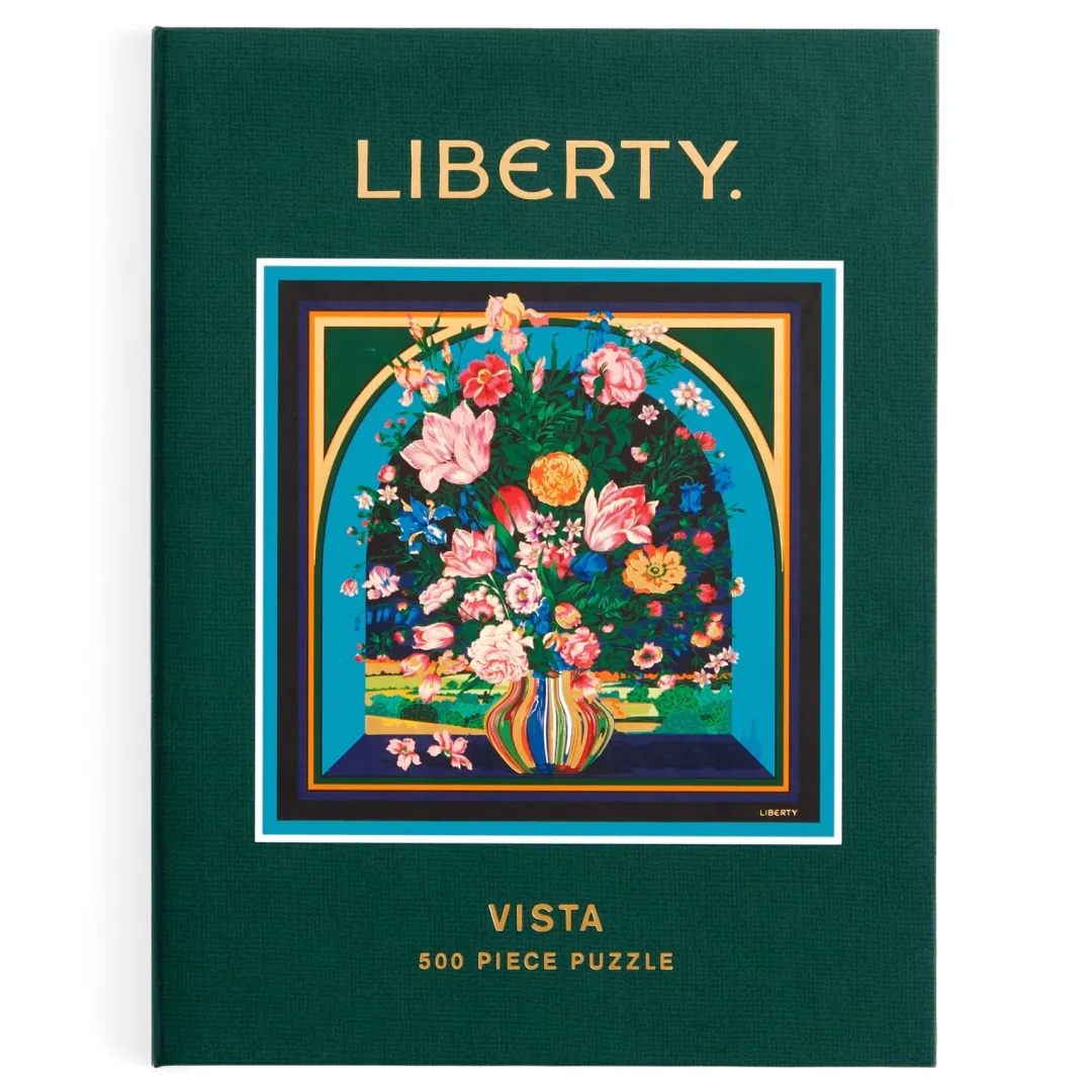 Galison Liberty Vista 500 Piece Book Puzzle