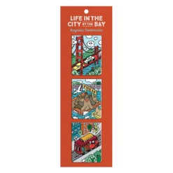 Galison Life In The City By The Bay Magnetic Bookmarks