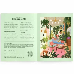 Galison Lighting 101: Houseplants 500 Piece Book Puzzle