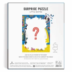 Galison Little Bistro 1000 Piece Surprise Puzzle