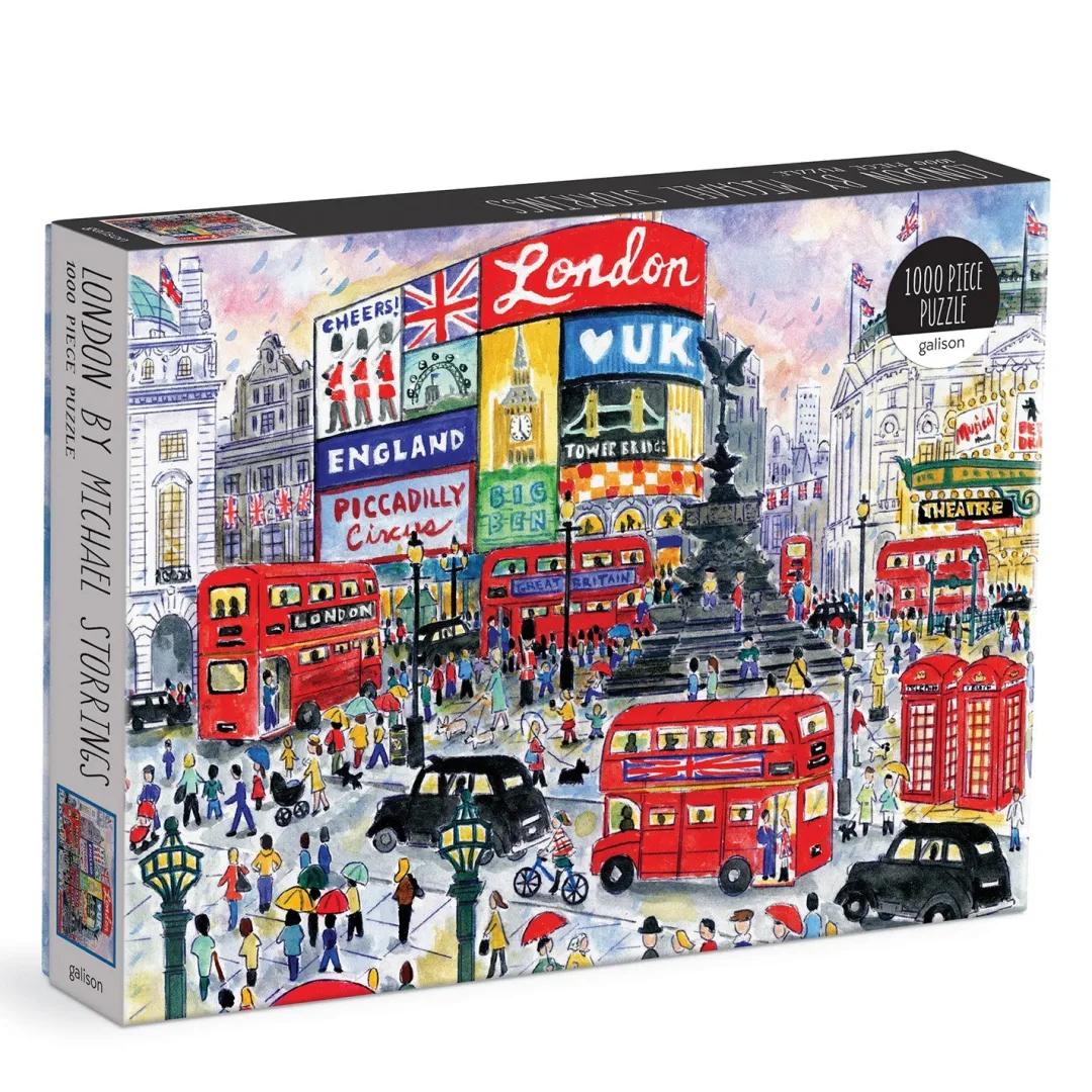 Galison London By Michael Storrings 1000 Piece Jigsaw Puzzle