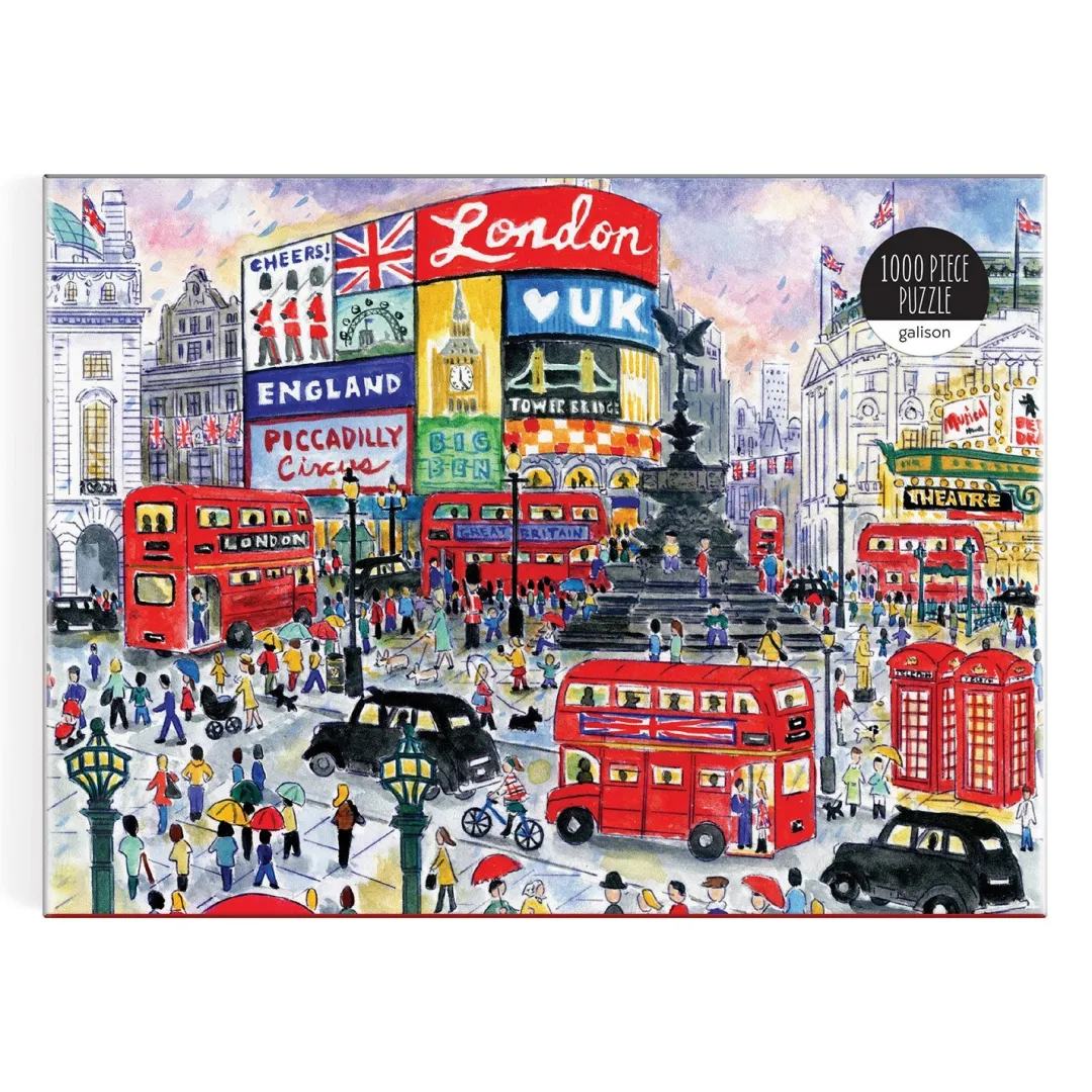 Galison London By Michael Storrings 1000 Piece Jigsaw Puzzle