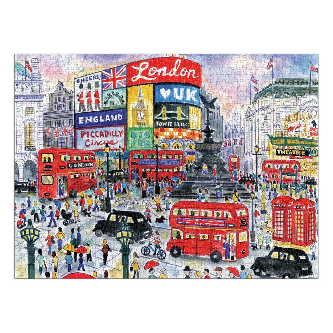 Galison London By Michael Storrings 1000 Piece Jigsaw Puzzle