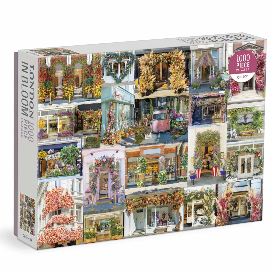 Galison London in Bloom 1000 Piece Puzzle