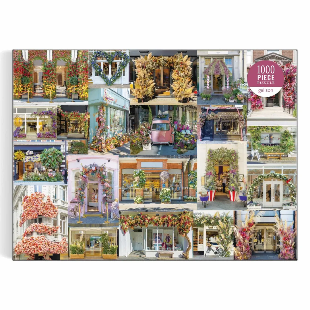 Galison London in Bloom 1000 Piece Puzzle