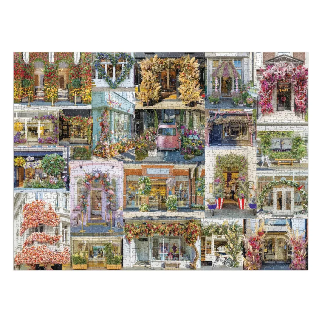 Galison London in Bloom 1000 Piece Puzzle