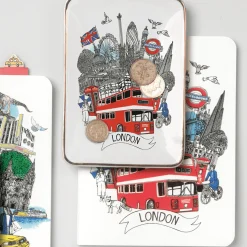 Galison London Medium Porcelain Tray