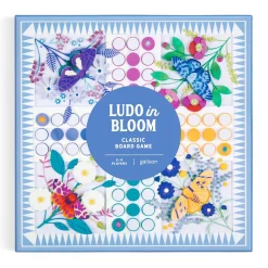 Galison Ludo In Bloom Classic Board Game Set