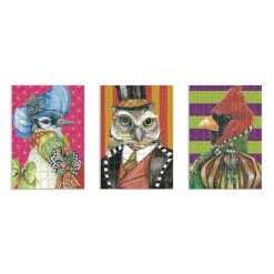 Galison MacKenzie-Childs Birds of a Feather Collection Puzzle Set