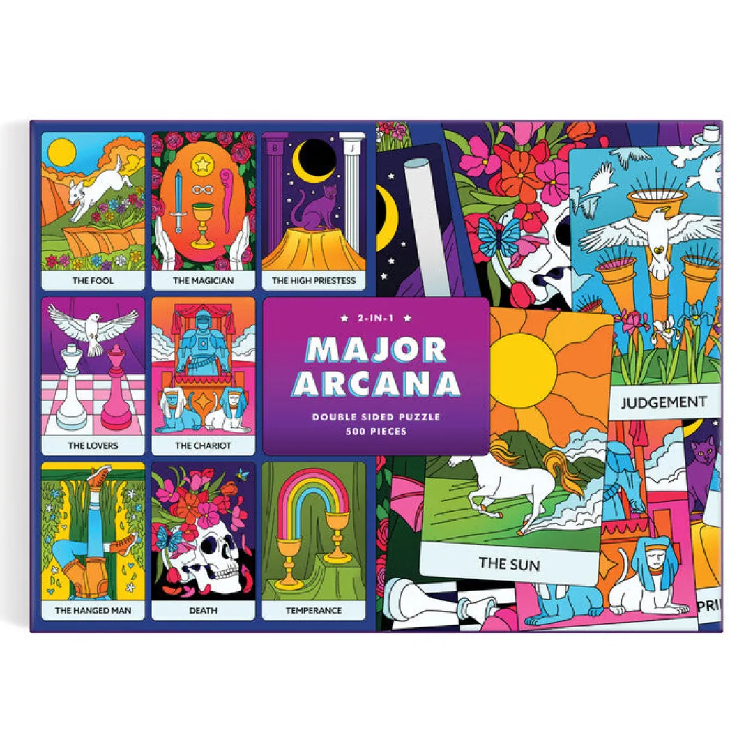 Galison Major Arcana 500 Piece Double Sided Puzzle