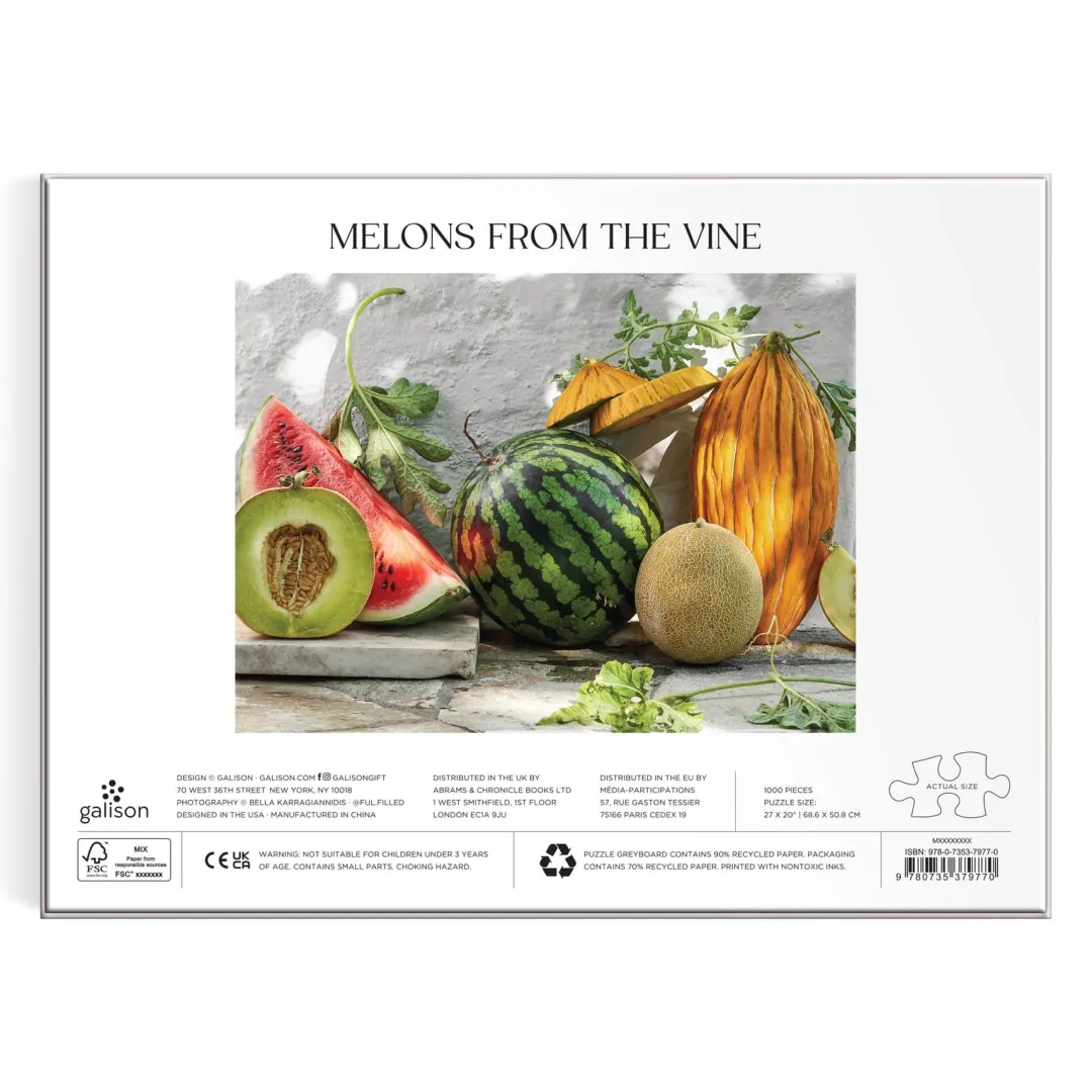 Galison Melons from the Vine 1000 Piece Puzzle