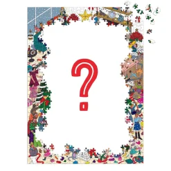 Galison Merry In The Making 1000 Piece Surprise Puzzle