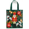 Galison Merry Nutcracker Reusable Shopping Bag