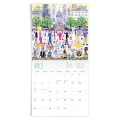 Galison Michael Storrings 2026 Classic 12 x 12 Wall Calendar